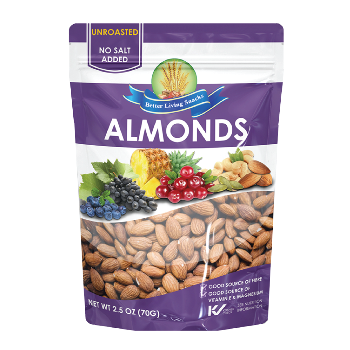 Better Living Fruit & Nut Mixes - 70g - Almonds