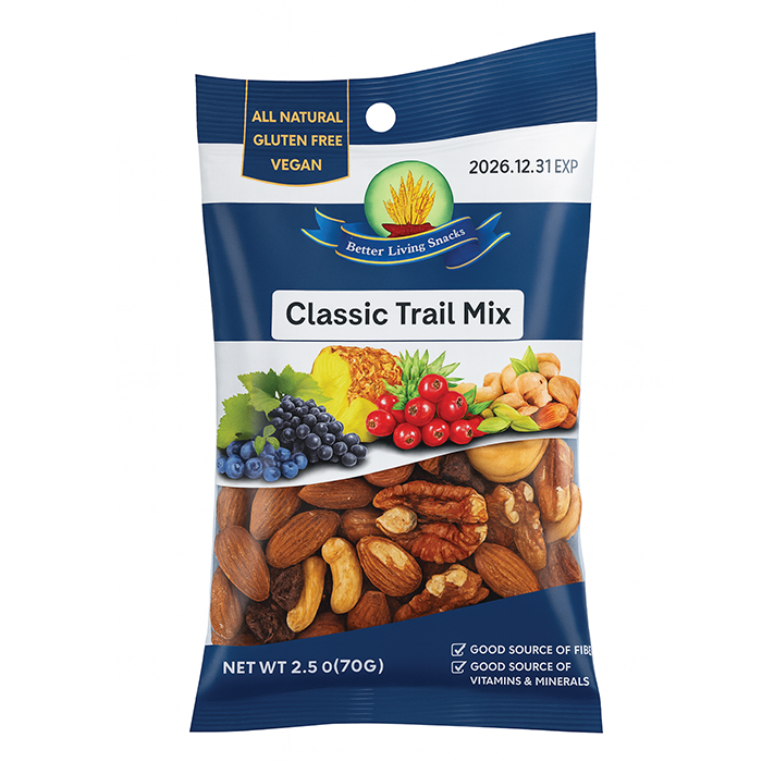 Better Living Fruit & Nut Mixes - 70g - Classic Trail Mix