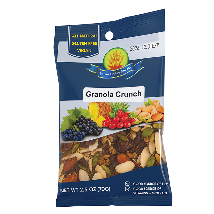 Better Living Fruit & Nut Mixes - 70g - Granola Crunch