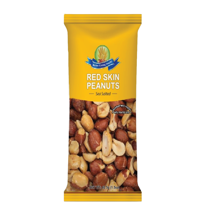 Better Living Fruit & Nut Mixes - 42.5g - Red Skin Peanuts