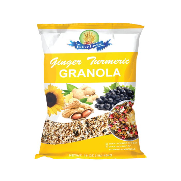 Better Living Granola 450g - Ginger Tumeric