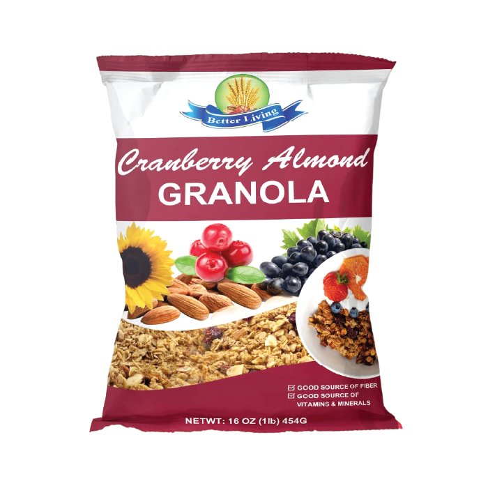 Better Living Granola 450g - Cranberry Granola