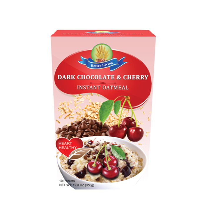 Better Living Flavored Oats Boxes - Dark Chocolate & Cherry
